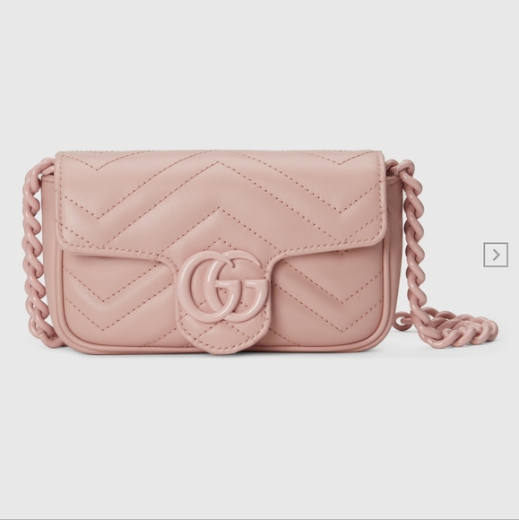 Authentic Gucci Marmont Super Mini Belt/Shoulder Bag - Picture 6 of 15